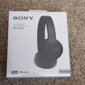 NWT Sony WH-CH510 Bluetooth Headphones - Dark Gray